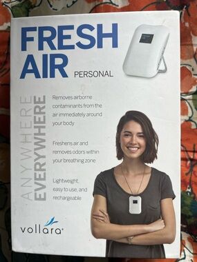 Vollara Fresh Air Personal Air Purifier - White